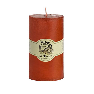 3x6 RED CHURCH CANDLE 8x15cm