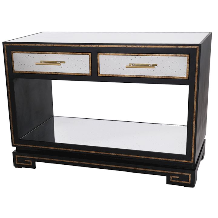 TOSCANO TWO DRAWER CONSOLE TABLE 110x48x80cm