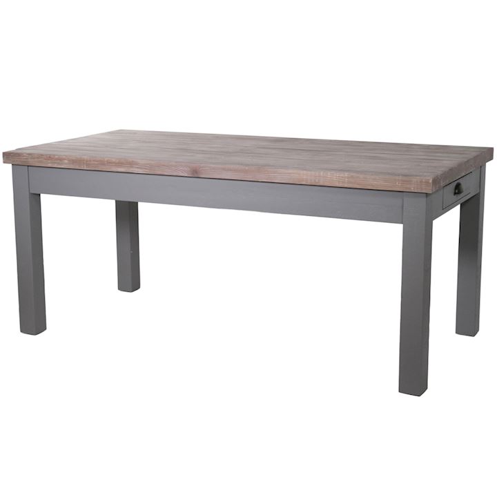 BOWERY DINING TABLE WITH TWO DRAWERS 180x90x78cm