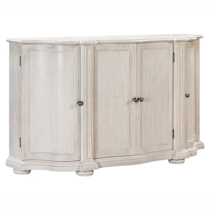VALENCE FOUR DOOR CURVED SIDEBOARD 160x42x90cm