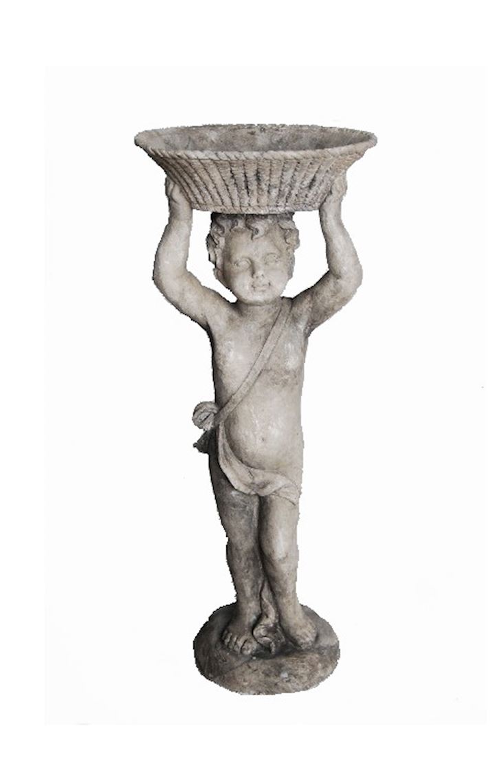 SPECIAL...ANGEL WITH BOWL ON HEAD 68.5cm