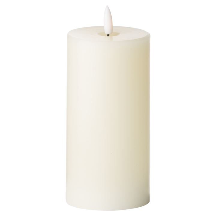 LUXE COLLECTION NATURAL GLOW 3x6 LED IVORY CANDLE