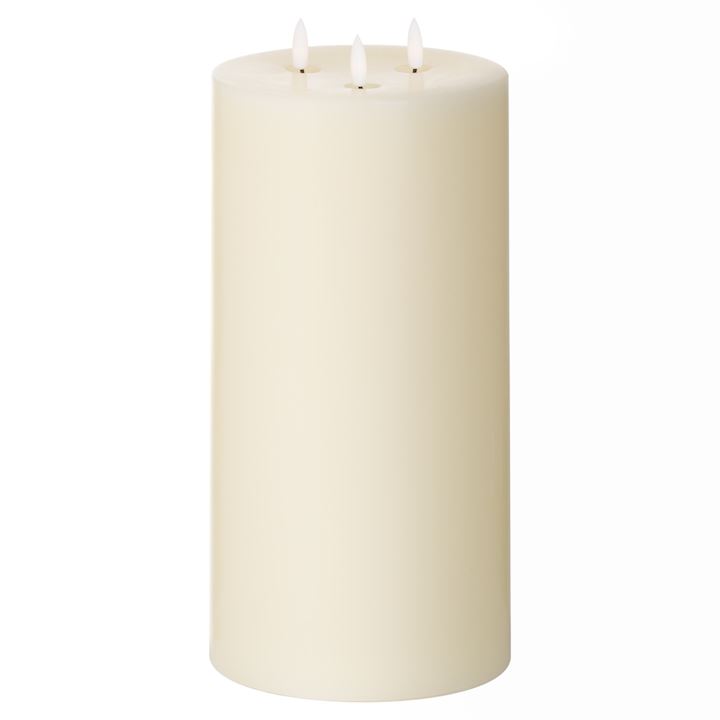 LUXE COLLECTION NATURAL GLOW 6x12 LED IVORY CANDLE
