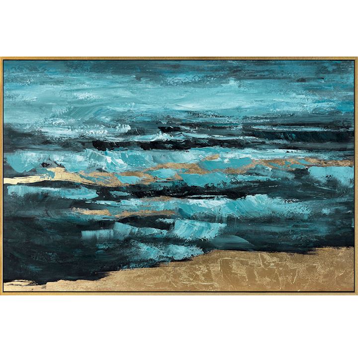 SEASCAPE FRAMED PICTURE 120x80cm