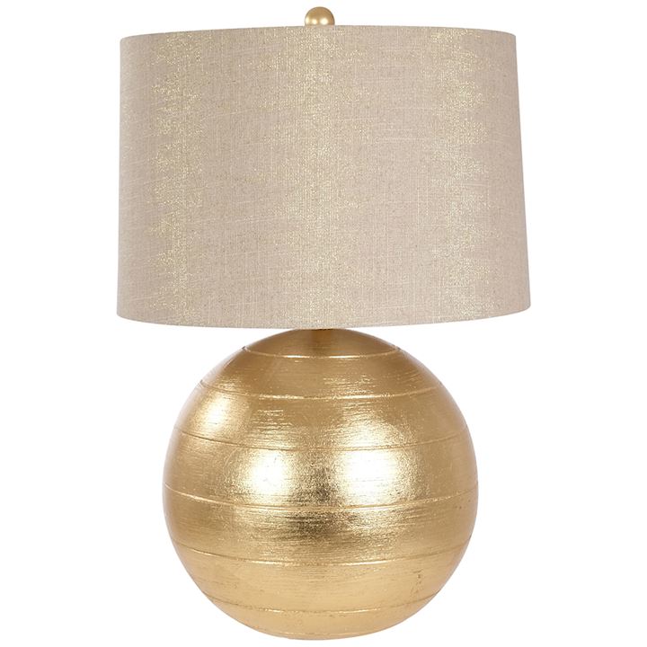 GOLD TABLE LAMP 40x40x67cm
