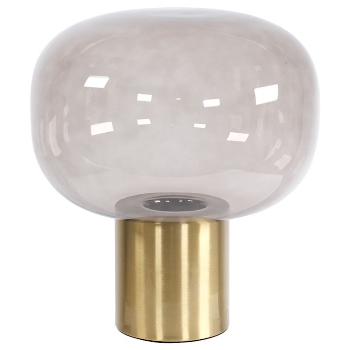 GLASS DOME TABLE LAMP