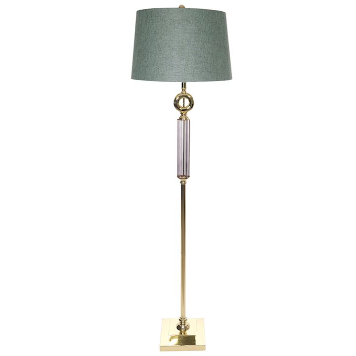 KENSINGTON BRASS FLOOR LAMP 45x45x165cm