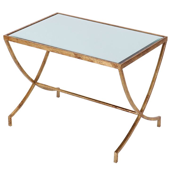 SPECIAL...RECT METAL TABLE 60x40x45cm
