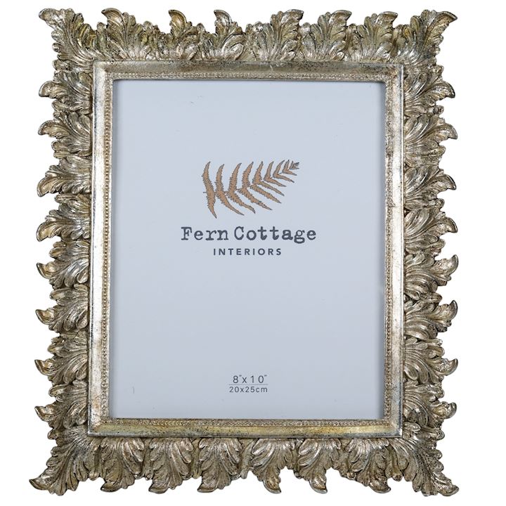 CHAMPAGNE FEATHERED FRAME 8x10