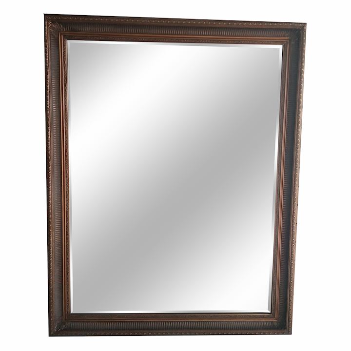 SPECIAL...COUNTRY GOLD RECTANGULAR MIRROR 121x153cm