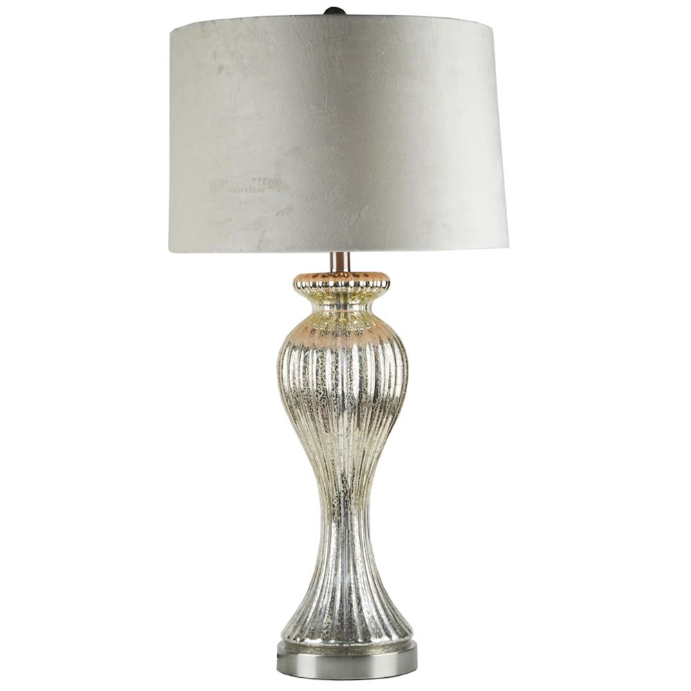 Valencia Glass Table Lamp From Wj Sampson, Valencia Glass Table Lamp