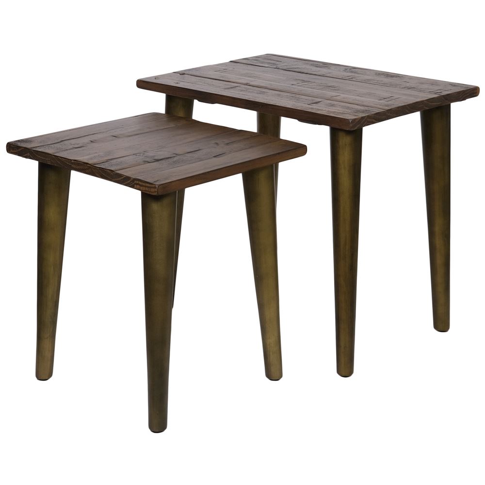 HAVANA NEST OF 2 TABLES (L) 55x40x50cm