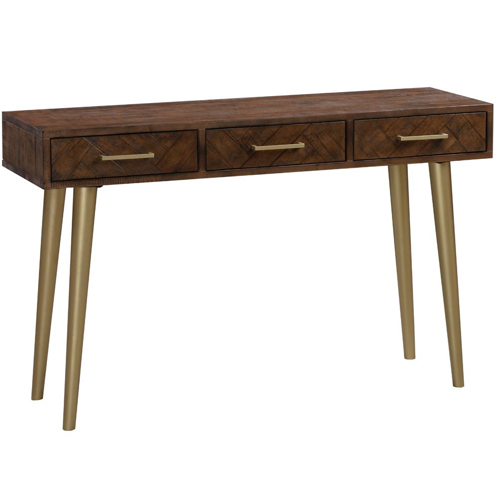HAVANA LARGE 3 DRAWER CONSOLE TABLE 125x40x78cm | From WJ Sampson
