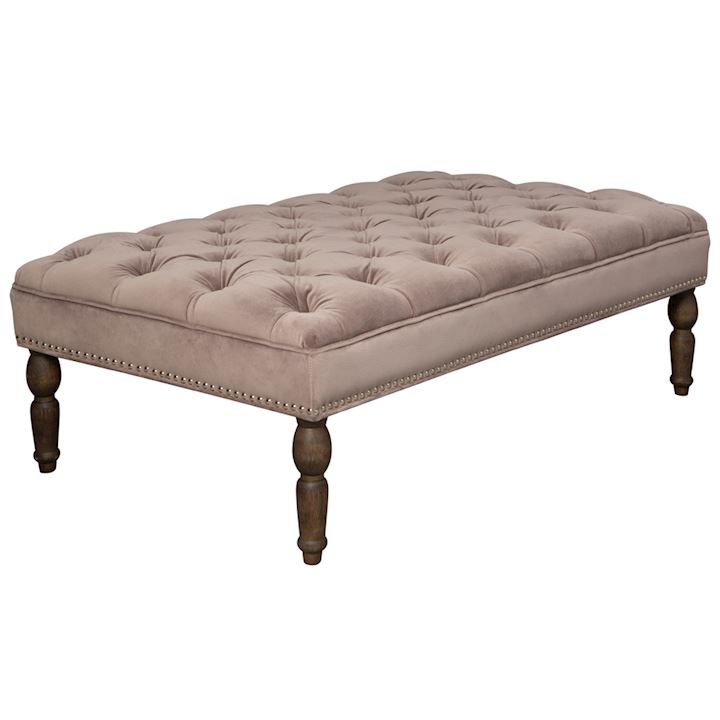 MOLE BUTTON PRESSED OTTOMAN 123x73x43cm