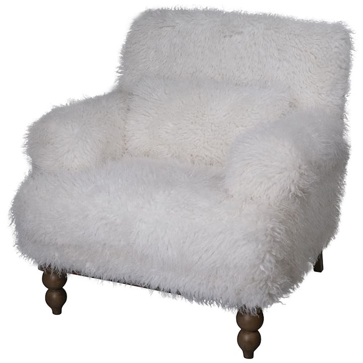 PLUSH ARM CHAIR 89x83x93cm