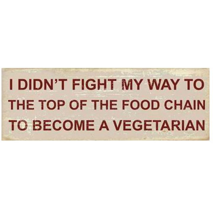 FOOD CHAIN PLAQUE 40x14cm