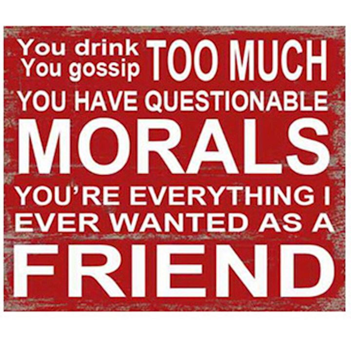 TOO MUCH PLAQUE 30x25cm