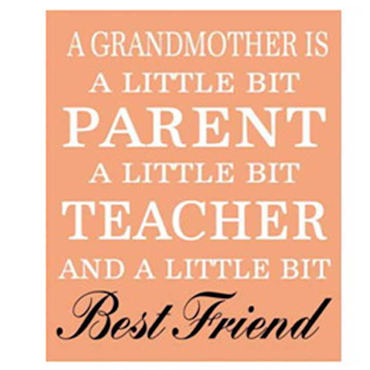 GRANDMOTHER PLAQUE 30x25cm