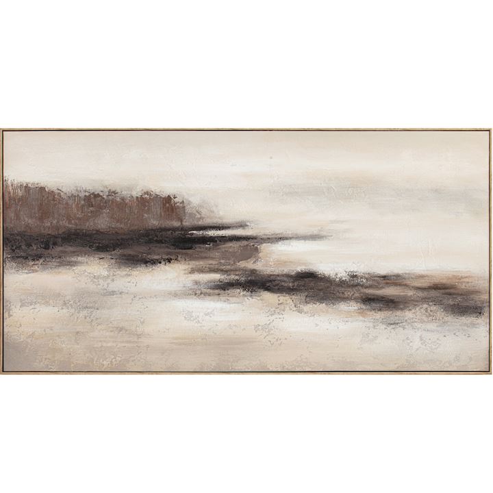 FRAMED HANDPAINTED WALL ART 150x75cm