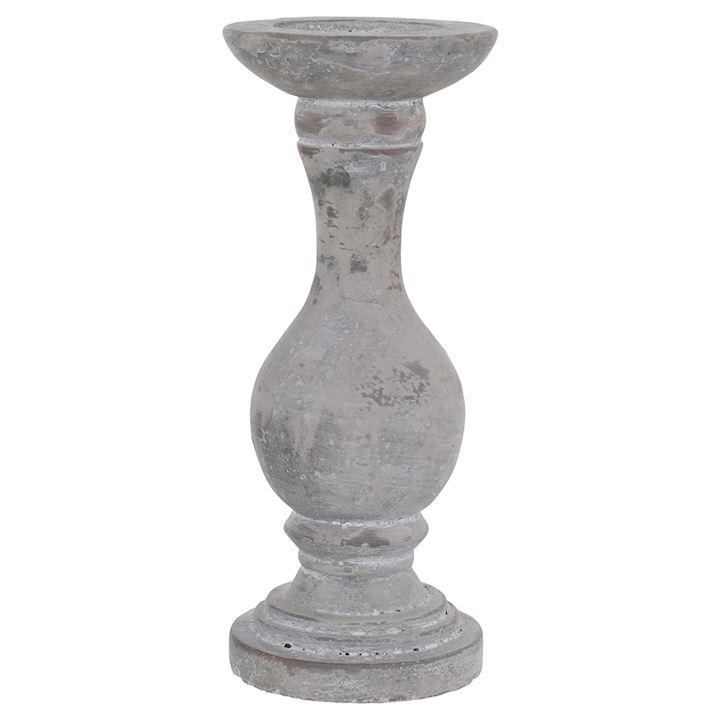 LARGE BALL CANDLE HOLDER 13x13x30cm