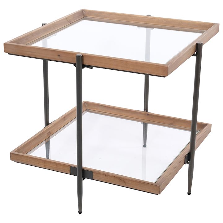 SQUARE SIDE TABLE 70x70x66cm