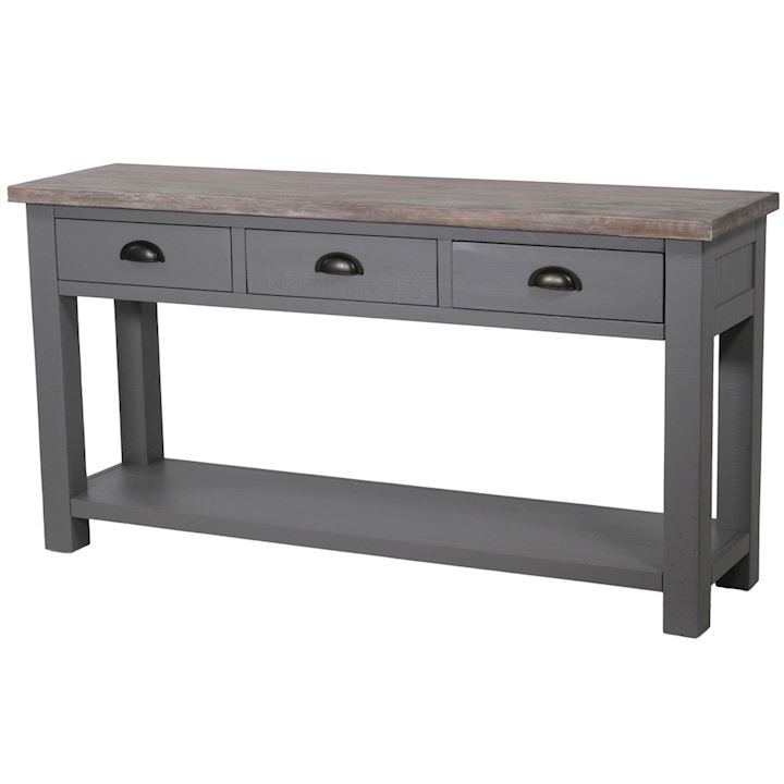 PROMOTION -BOWERY THREE DRAWER CONSOLE TABLE 150x40x78cm