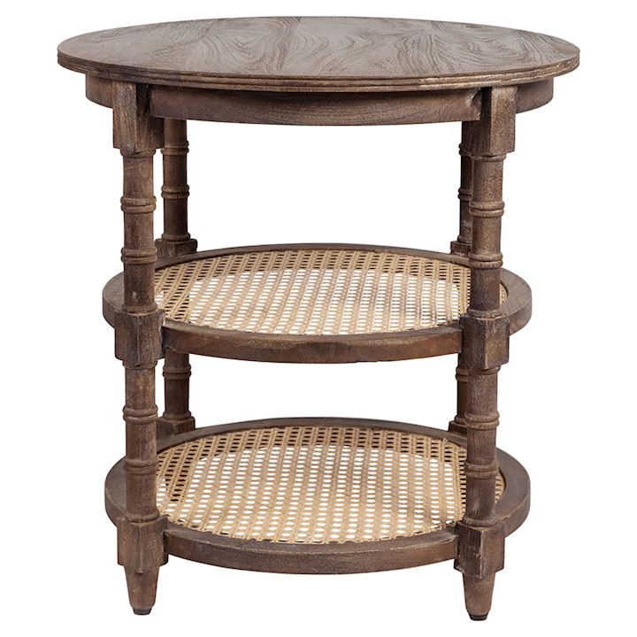 TERRACE SIDE TABLE NATURAL 60x60x60cm