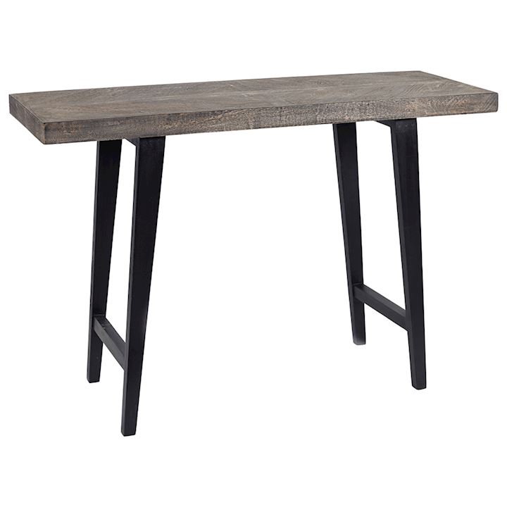 RUSTIC WOOD CONSOLE TABLE 110x40x75cm
