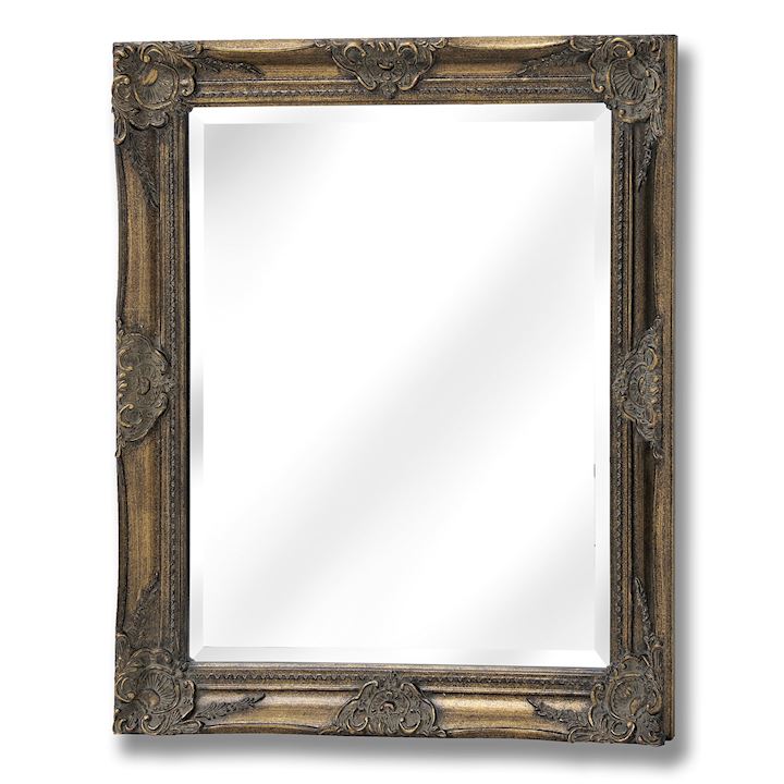 SPECIAL...A/Q GOLD MIRROR 62x72cm