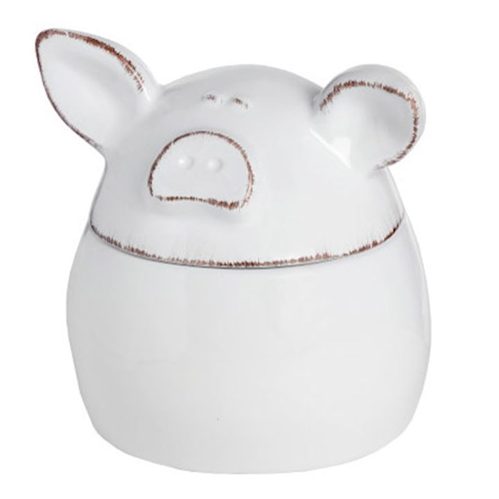 SPECIAL...PIG STORAGE JAR 15x13x14cm