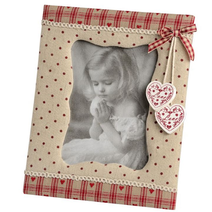 SPECIAL...PHOTO FRAME WITH HEARTS - 7737