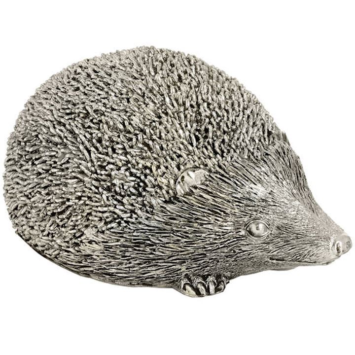 HENRIETTA THE SILVER HEDGEHOG 13x8x6cm