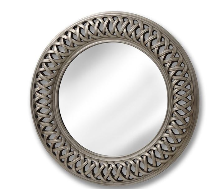 SILVER LATTICE MIRROR 113cm
