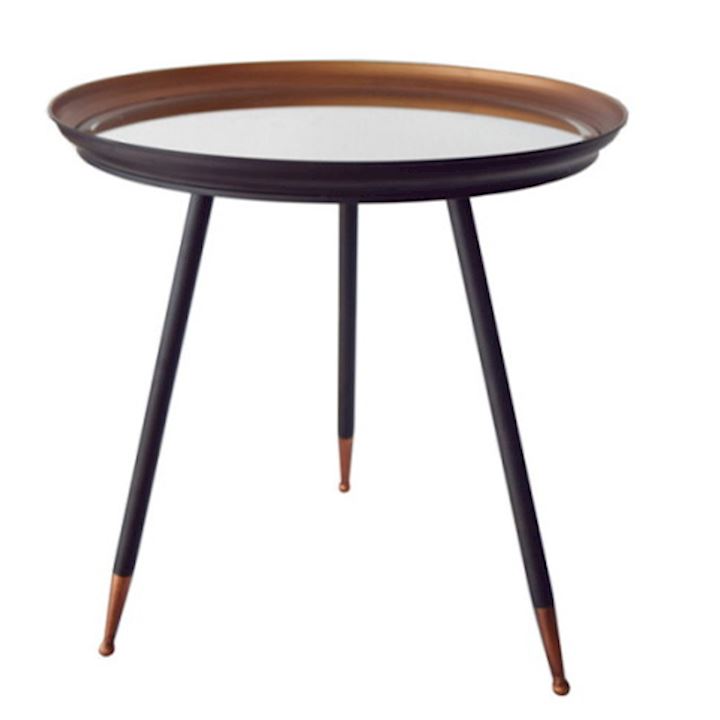 COPPER SIDE TABLE