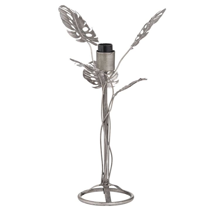 A/Q BRONZE CHEESE PLANT TABLE LAMP 56cm