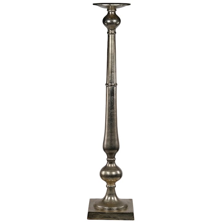 ASCOT CHAMPAGNE CANDLE STAND 17x17x78cm