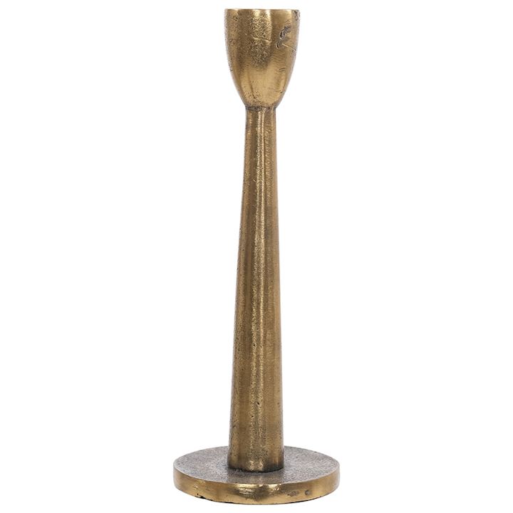 SMALL TAPPERED CANDLE HOLDER 8x8x21cm