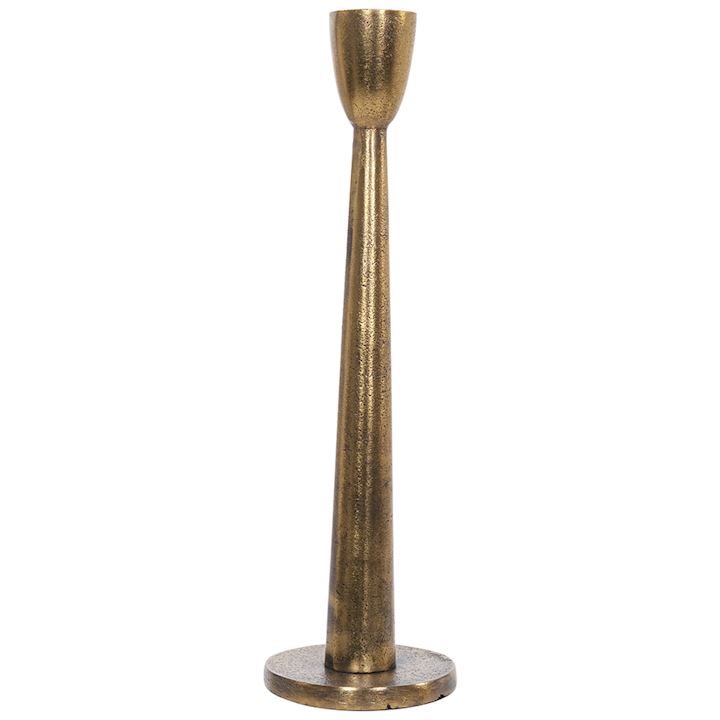 LARGE TAPPERED CANDLE HOLDER 8x8x28cm