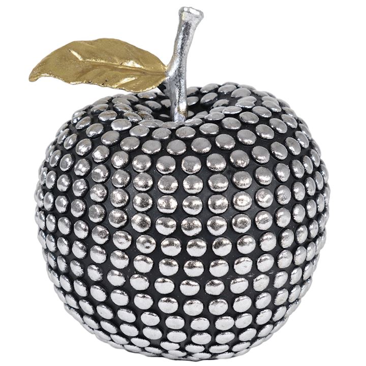 SILVER APPLE 15x14x17cm