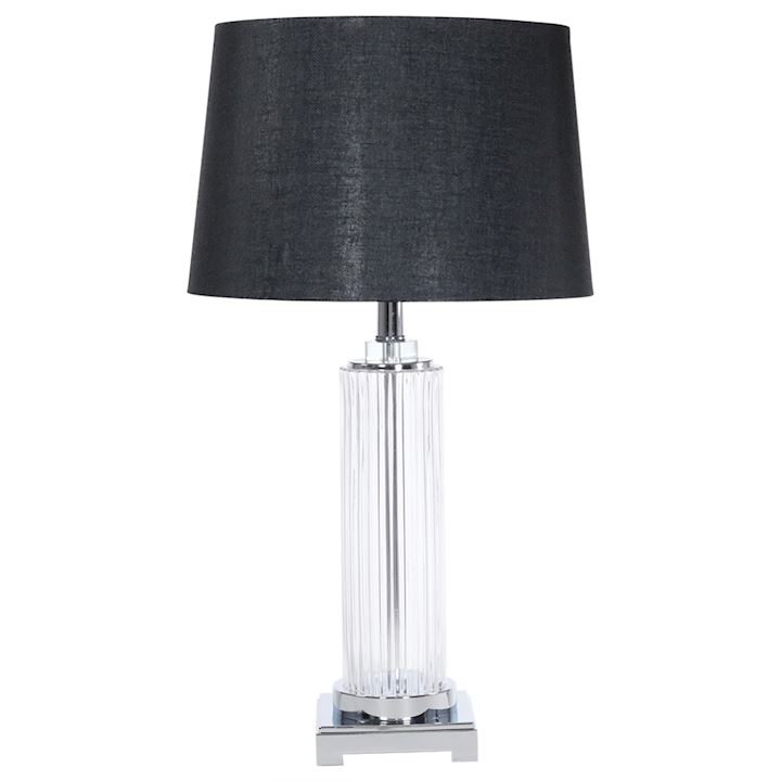 ROMA GLASS TABLE LAMP 72cm