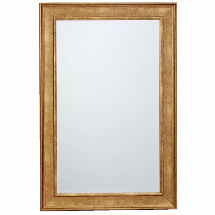 GOLD WALL MIRROR 60x90cm