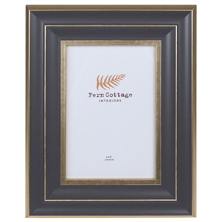 GREY & GOLD FRAME 4x6