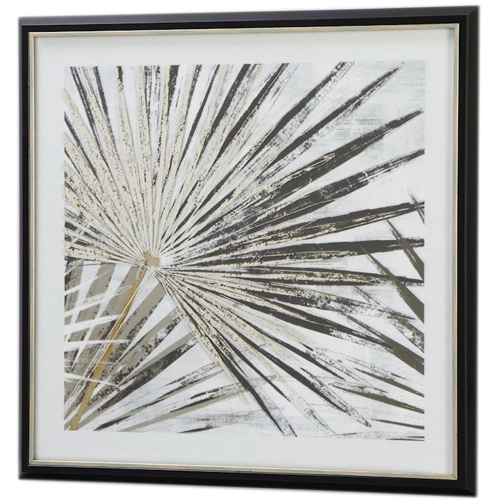 FRAMED GOLD LEAF PRINT 