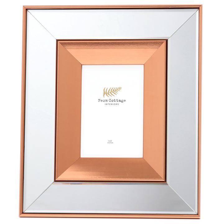 SPECIAL...COPPER MIRRORED FRAME 4x6