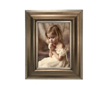 8x10 A/Q GOLD PHOTO FRAME