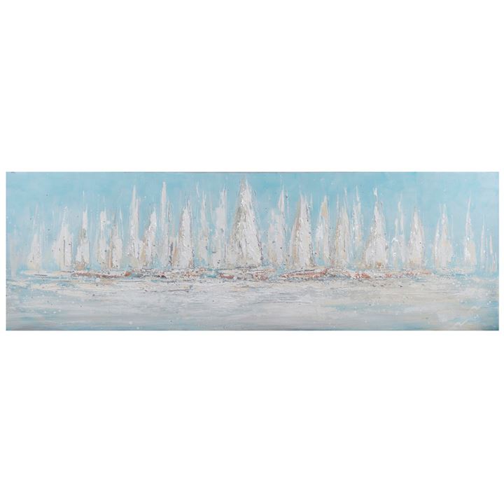 YACHTS ON CANVAS 150x50cm