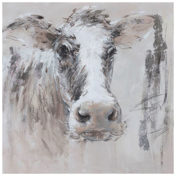 COW CANVAS 100x100cm