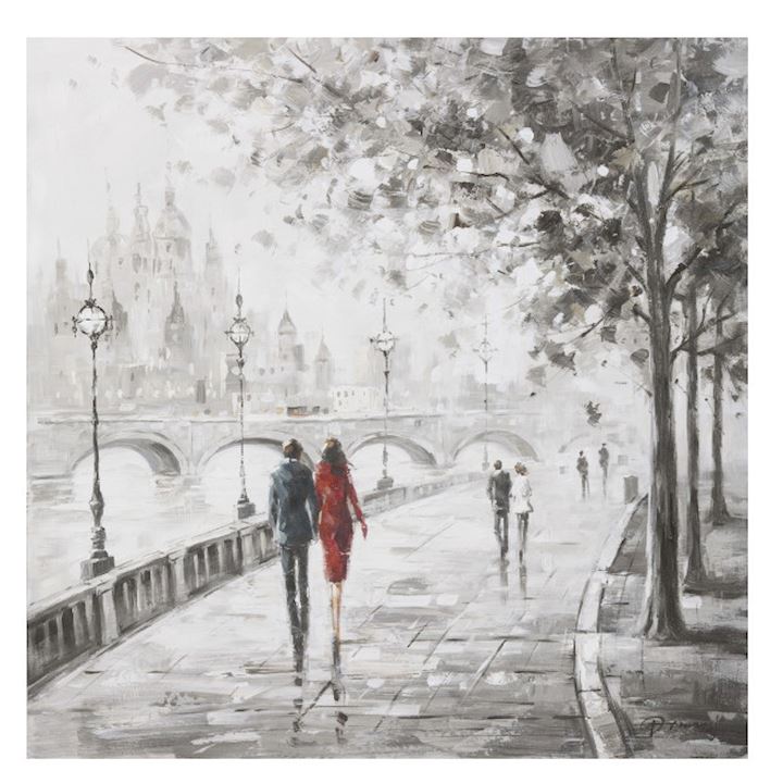 SPECIAL...COUPLE H'PAINTED ON CANVAS