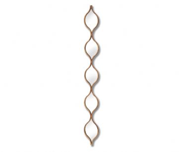 TEARDROPS WALL MIRROR (18070) 14x144cm