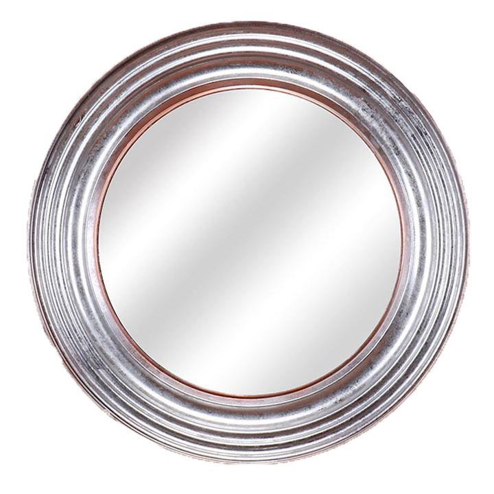 METAL WALL MIRROR 68cm
